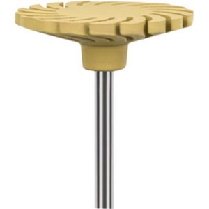 CeraGlaze Spiral Yellow Polisher for Ceramics HP Each