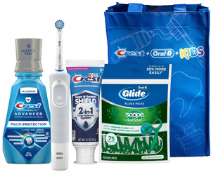 Toothbrush Bundle Kids 6+ Years Rechargeable 3/Case (Crest Oral-B)