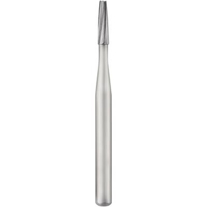 Carbide Burs FG High Speed Flat End Plain Tapred 100/Pkg (Sky Economy)