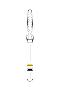 Two Striper TSZtech FG Diamond Burs ZX Grit, 3/Pkg (Premier)