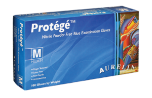 Aurelia Protege Stretch Nitrile Gloves Powder Free 100/box