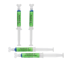 FineEtch Etching Gel 37% Phosphoric Acid 3x5ml Syringe (Spident)