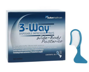 3-Way Disposable Impression Trays (Sultan Healthcare)