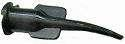 Bent Luer Lock Tips Black (100) (Plasdent)