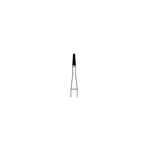 Carbide Burs FG High Speed tapred Cross Cut Flat End 10/Pkg (SS White)