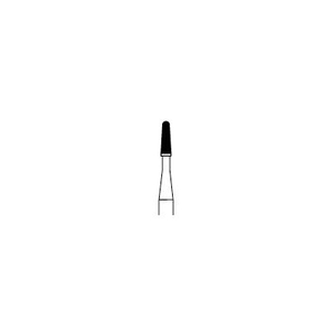 Carbide Burs FG High Speed Round End Plain Tapered 10/Pkg (SS White)