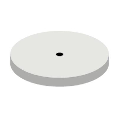 NTI White Silicone Polishers Unmounted, 10/Pkg  (Kerr Rotary)