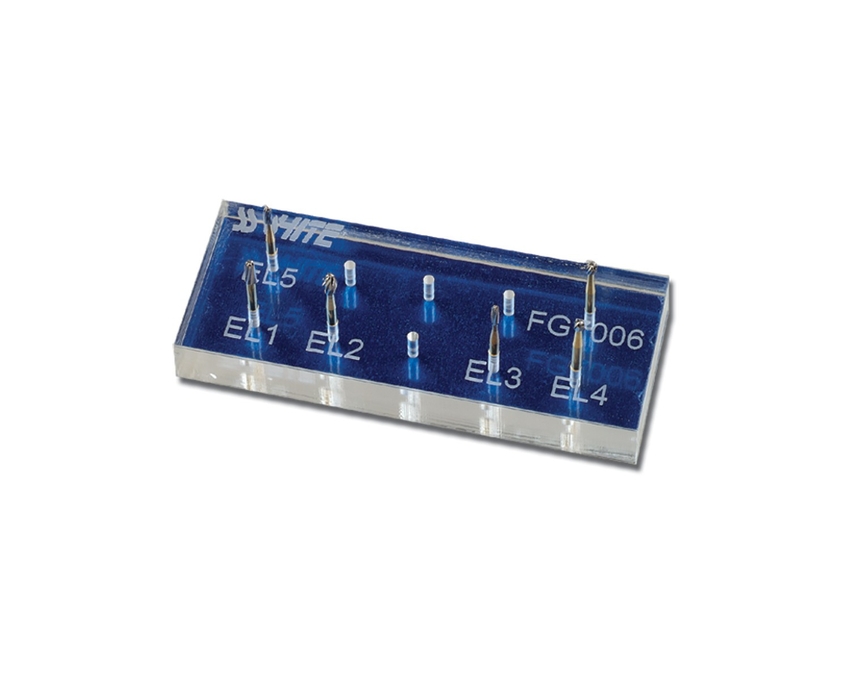 Express Line Lab Metal T&F Burs (SS White)