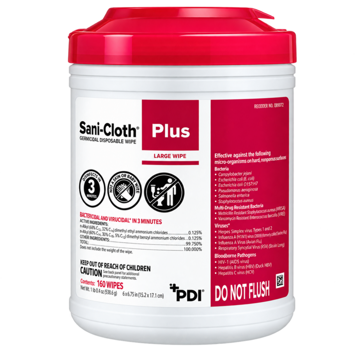 Sani-Cloth Plus Germicidal Disposable Cloth