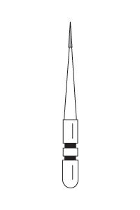 Two Striper Diamond Interproximal Trimmer Burs FG  5/pk (Premier)
