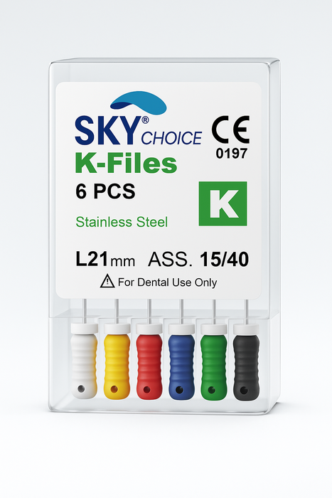 K-Files Stainless Steel 21mm  (Sky Choice)