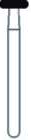 NTI Diamond Bur FG, Coarse, Wheel Flat End, #C909, (Kerr Rotary)