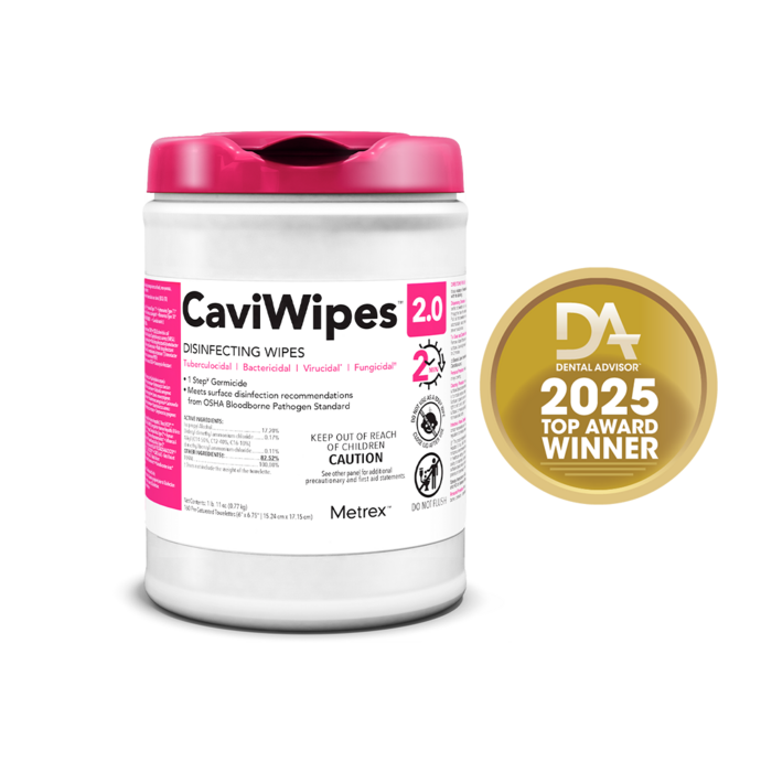 CaviWipes 2.0 Disinfectant Towelette Low Alcohol (Total Care)