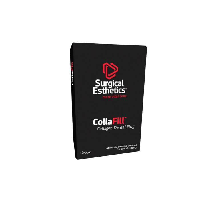 CollaFill Collagen Plug Bovine 10x20mm (10/Pkg)