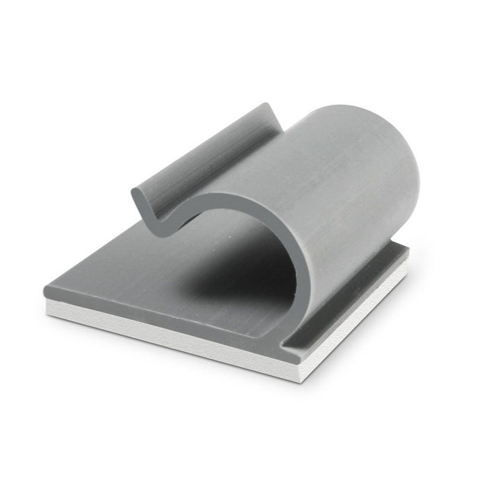 C Clip Grey Plastic Handpiece Holder (5pcs) (Parkell)