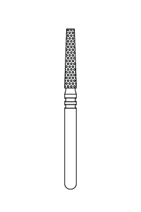 Two Striper Diamonds Euro 5-Pk Flat End Taper (Premier)