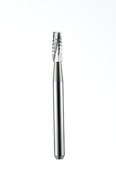 Carbide Burs FG High Speed Tapered Fissure Cross Cut Flat End of 10 (Sky Economy)