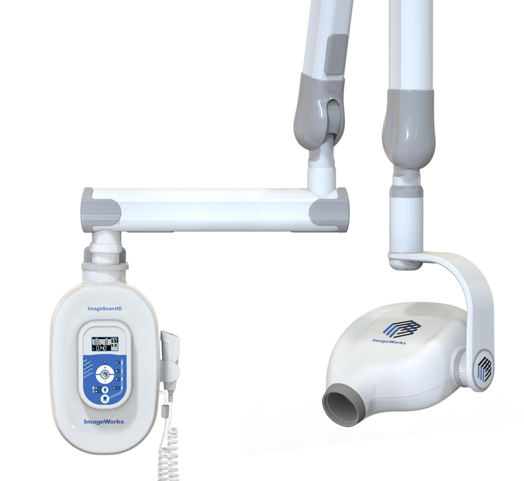 ImageScan HD Wall Mounted X-Ray Unit 33'' Extension Arm Without Remote Switch
