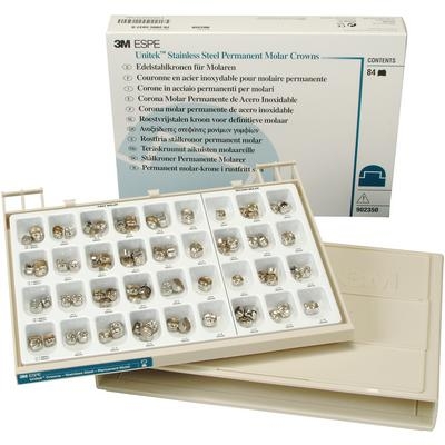 Unitek Permanent Stainless Steel Crowns Molar Starter Kit (3M)