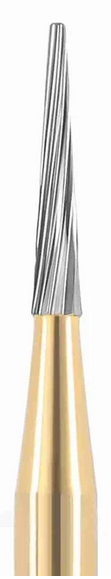 Trimming and Finishing Carbide Burs, FG 12-Blades #7214 10/Pkg