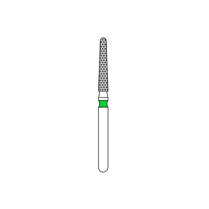 Priva Diamond 5-Pk 856L-016C Coarse Round End Taper (Premier)