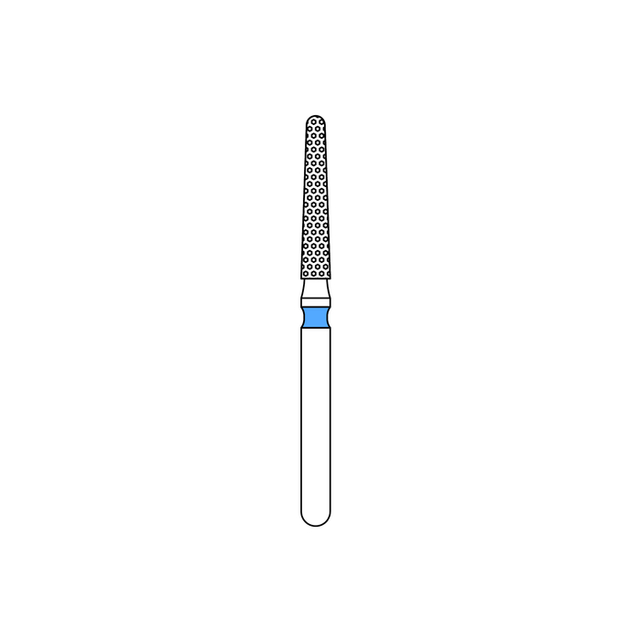 Priva Diamond 5-Pk 856L-016M Medium Round End Taper (Premier)