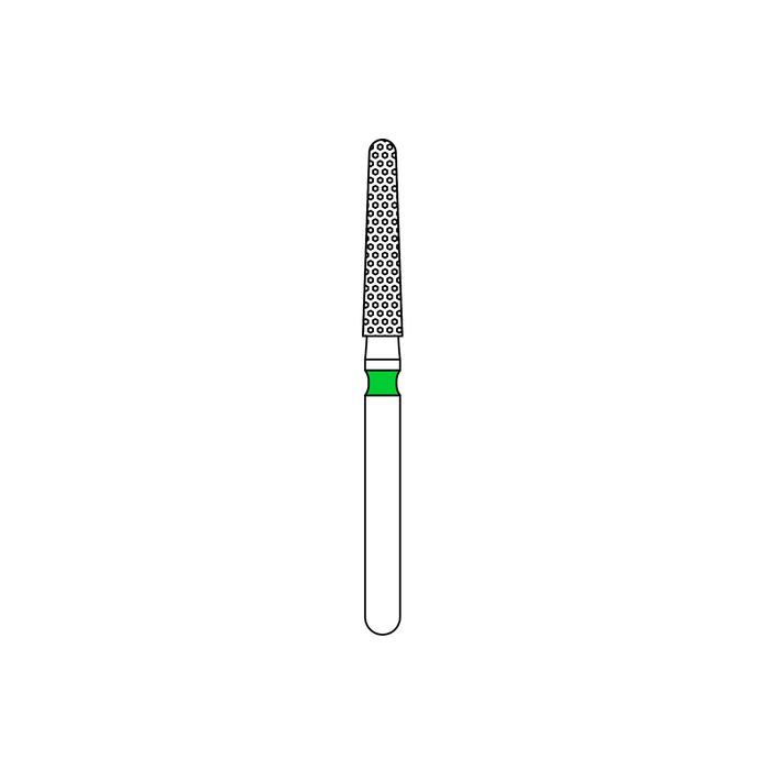 Priva Diamond 5-Pk 856L-018C Coarse Round End Taper (Premier)