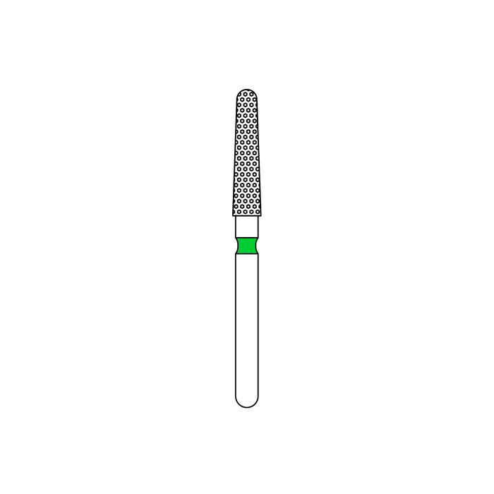 Priva Diamond 5-Pk 856L-020C Coarse Round End Taper (Premier)