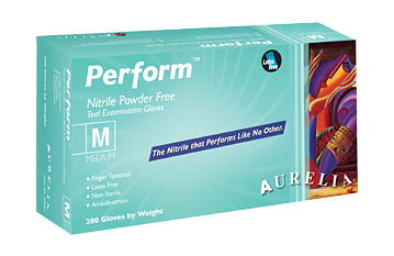 Aurelia Perform GREEN Nitrile Powder-Free Exam Gloves 200/box