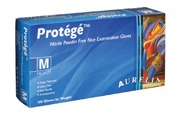 Aurelia Protege Stretch Nitrile Gloves Powder Free 100/box