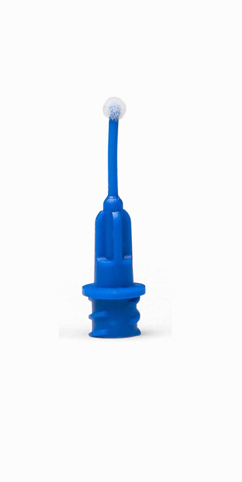 Flocked Tips Dark Blue (100) (Pulpdent)