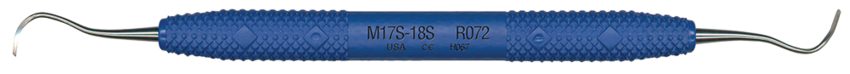 Curettes McCall Blue Resin Handle, Double End (PDT)