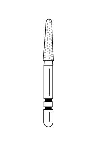Premier Two Striper Black Round End Taper 5/pk (Premier)