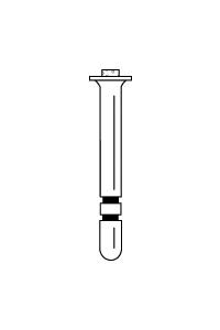 Two Striper Diamond Burs FG Depth Cutter 5/pk (Premier)