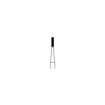 Carbide Burs FG High Speed Straight Cross cut flat end pack of 10 (SS White)
